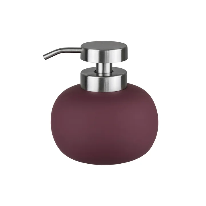 Mette Ditmer - Lotus Play Distributeur de savon, H 13 cm, bordeaux