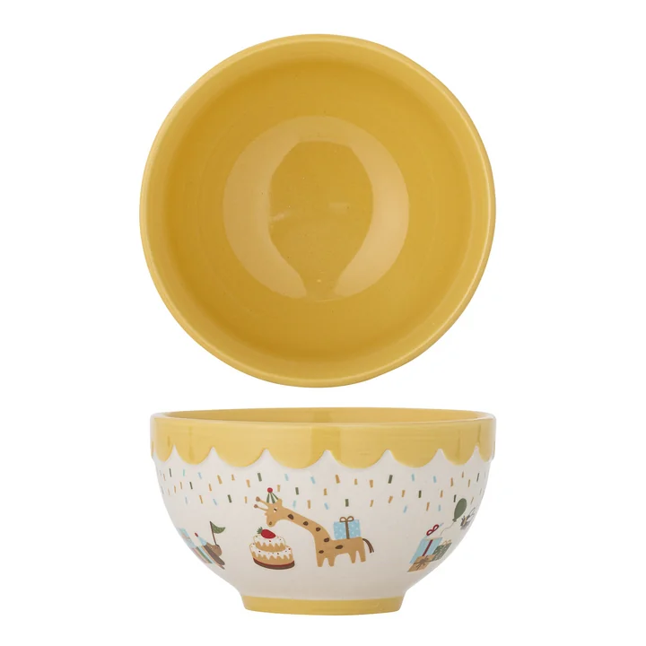 Bloomingville Mini - Celebrate Coupe, Ø 13,5 cm, jaune