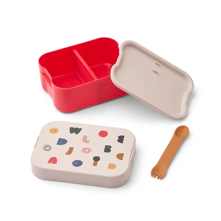 LIEWOOD - Kit lunchbox Chelsey, 500 ml, characters / sandy