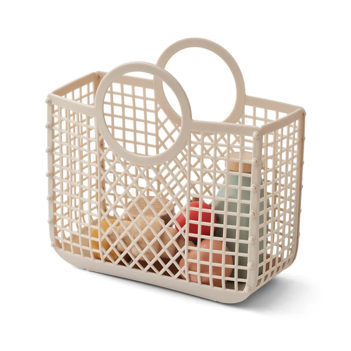 LIEWOOD - Florin Ensemble de jouets Grocery incl. panier, sandy multi mix