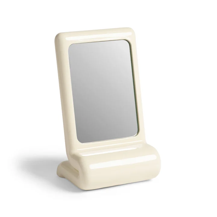 & klevering - Vanity Miroir de courtoisie, blanc cassé