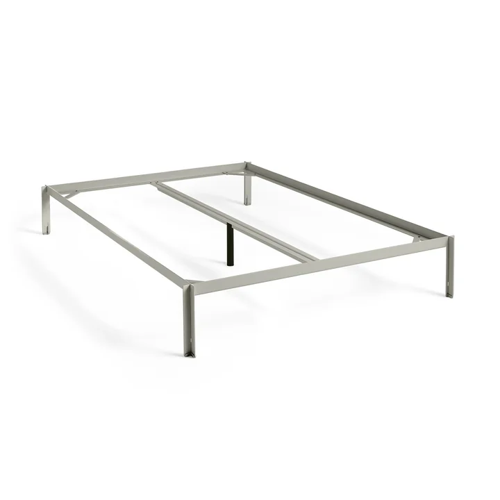 HAY - Connect Lit 140 x 200 cm pour matelas boxspring, warm grey