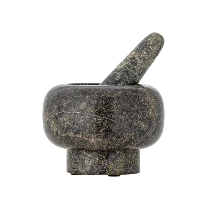 Bloomingville - Arazo Mortier & Poussoir, vert