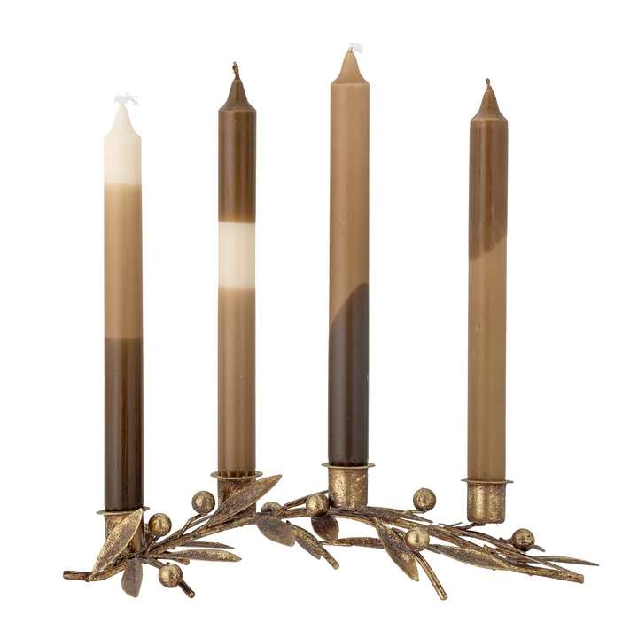 Bloomingville - Mirabel Bougeoir, 31 x 7,5 x 16,5 cm, doré