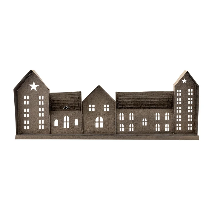 Bloomingville - Noeli Porte-bougie à chauffe-plat, or