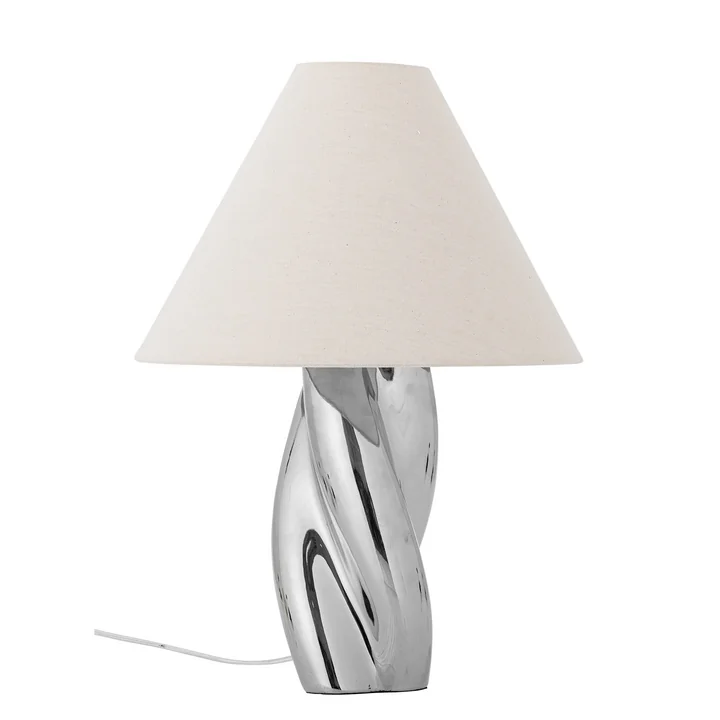 Bloomingville - Silva Lampe de table, argent