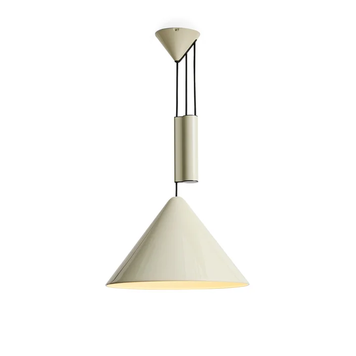 HAY - Compass Lampe suspendue, Ø 43 cm, réglable en hauteur, oyster white