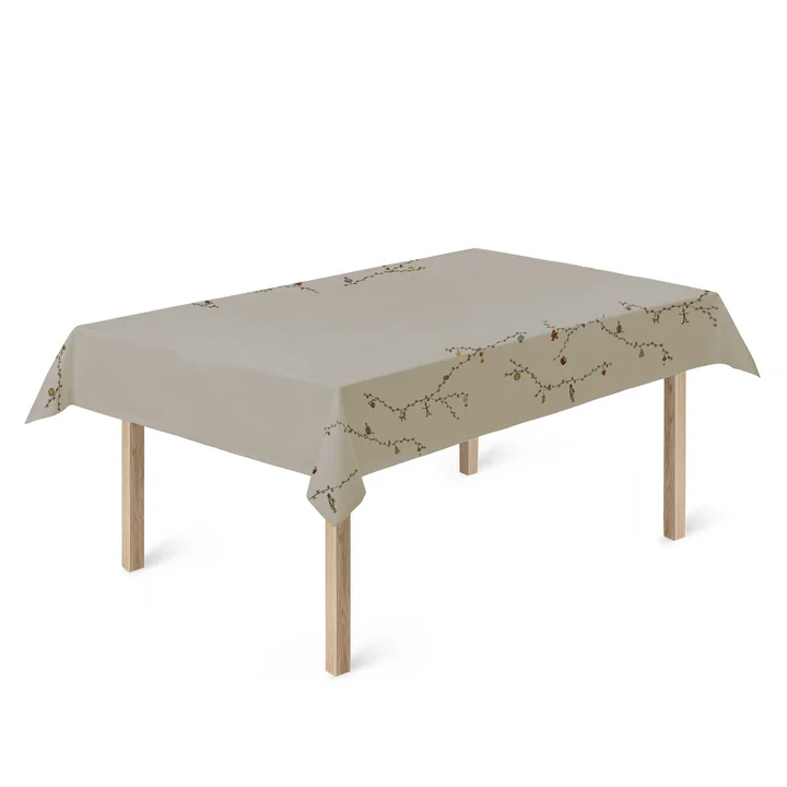 Kähler Design - Hammershøi Christmas Nappe, sable, 150 x 220 cm
