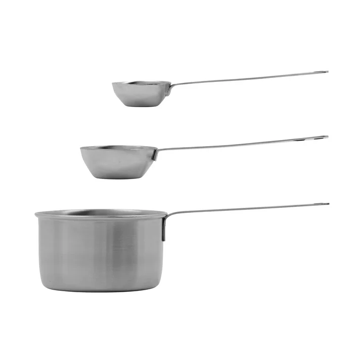 Nicolas Vahé - Cuillères à mesurer Measure, argent (lot de 3)