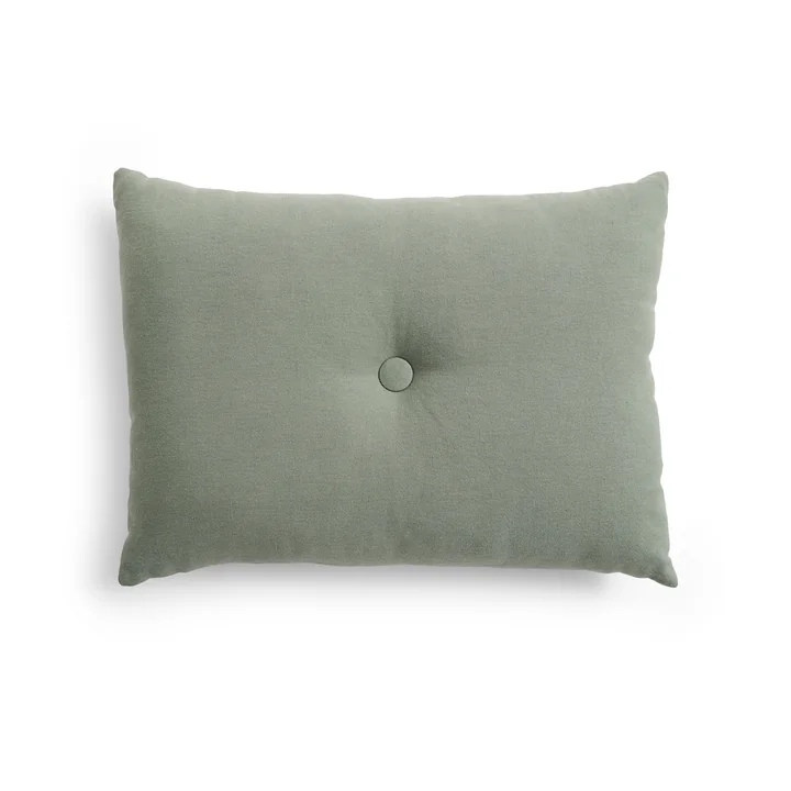 HAY - Dot Coussin Linen, 45 x 60 cm, pine green