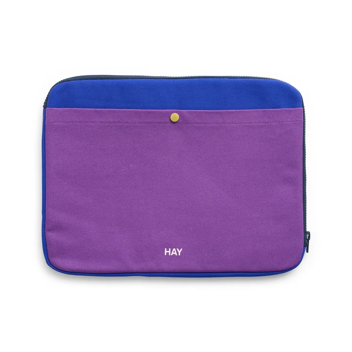 HAY - Multi Laptop Cover, 34,5 x 26 cm, pourpre multi