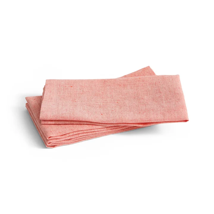 HAY - Tavolo Serviette de table et set de table, 31 x 43 cm, soft coral (lot de 4)