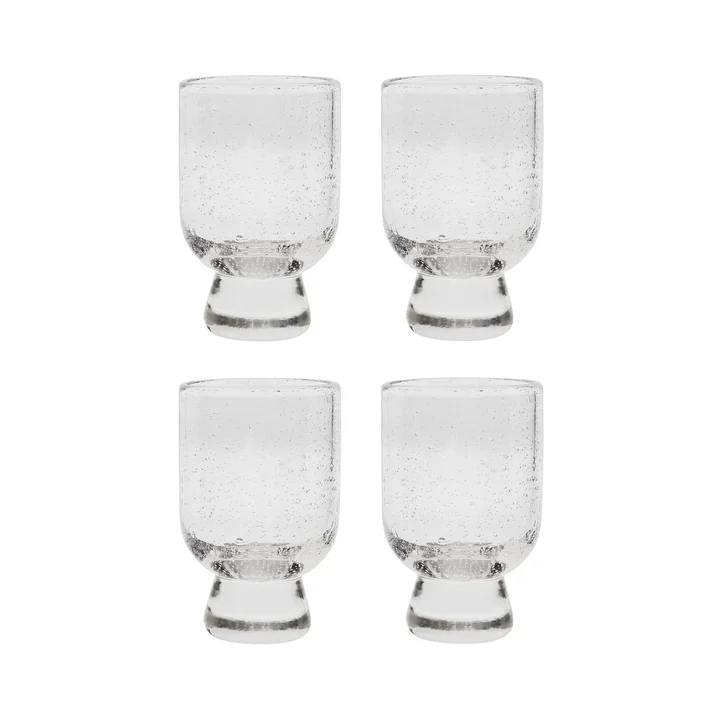 House Doctor - Rich Verre à boire, 230 cl, transparent (set de 4)