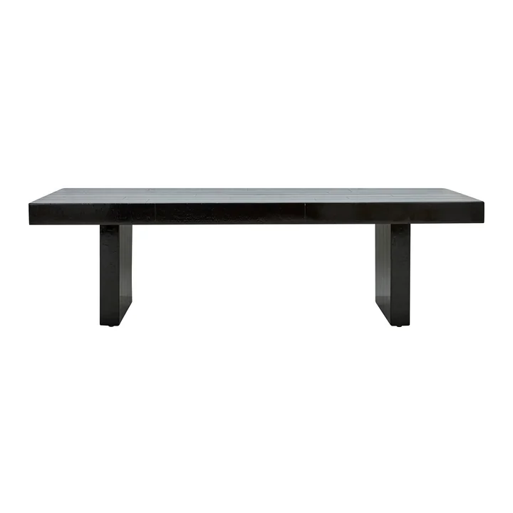 House Doctor - Brick Table basse, 150 x 60 cm, noir