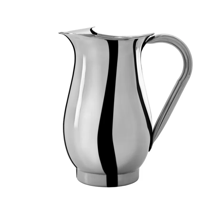 House Doctor - Jug Verseuse, H 22 cm, finition argentée