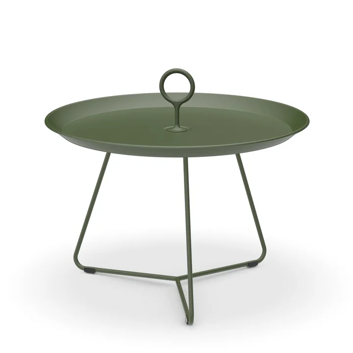HOUE - EYELET Table d'appoint, Ø 57,5 cm, vert olive