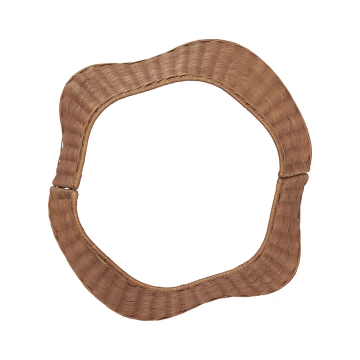 Ferm Living - Braided Bordure de sapin de Noël, naturel