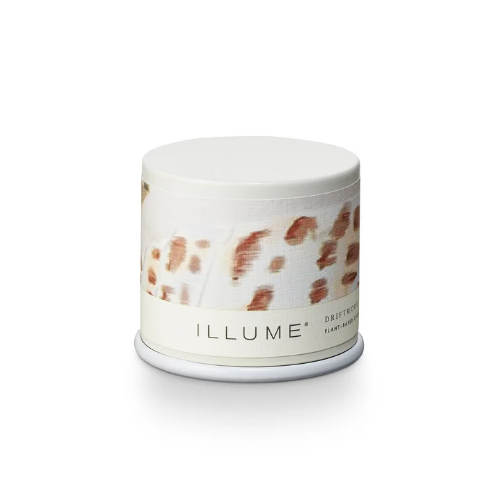 Bloomingville - ILLUME Demi Vanity Tin Bougie parfumée, Driftwood