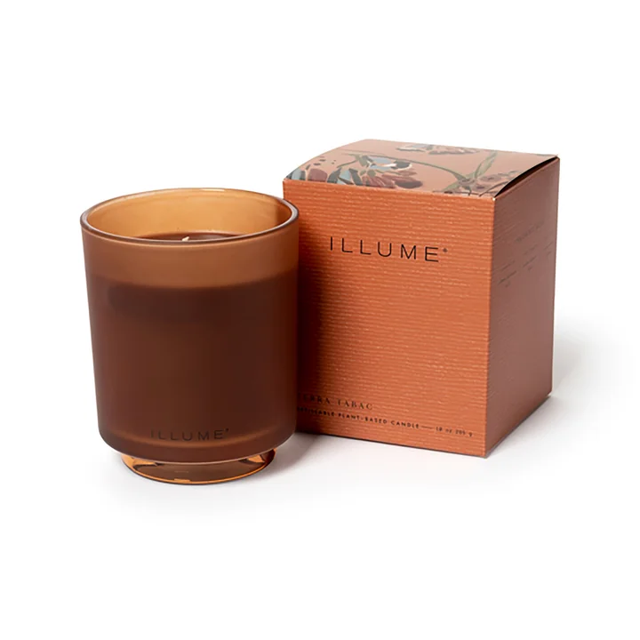 Bloomingville - ILLUME Bougie parfumée, Terra Tabac