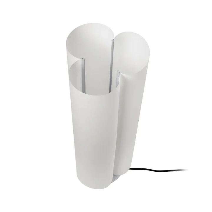 Ferm Living - Boe Lampadaire, H 80 cm, argenté / naturel