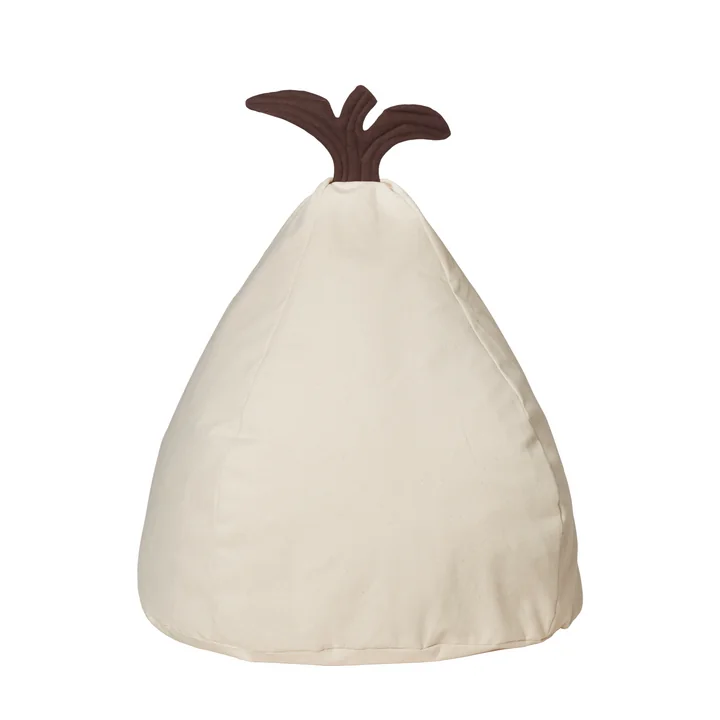 Ferm Living - Poire Pouf, 55 x 85 cm, naturel