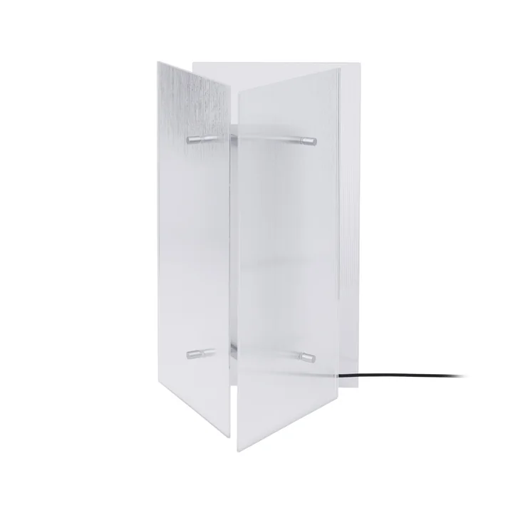 Ferm Living - Oeste LED Lampe de table, verre / transparent