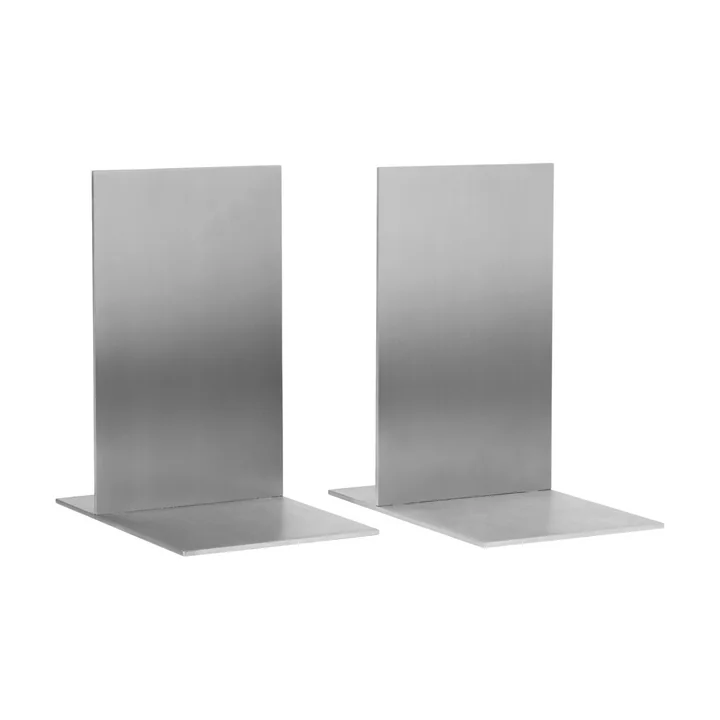 Ferm Living - Palier serre-livres, aluminium (lot de 2)