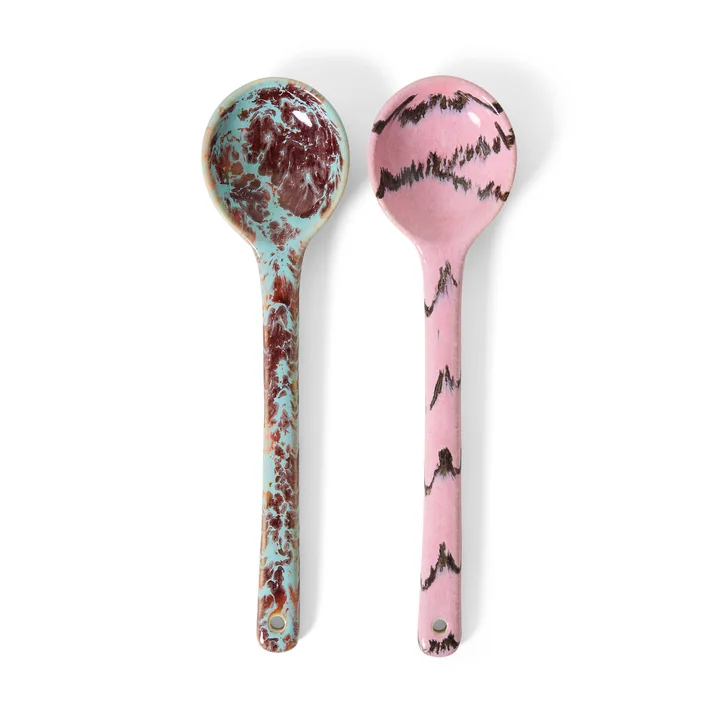 HKliving -70s louche de service- sprinkle -2er-Set