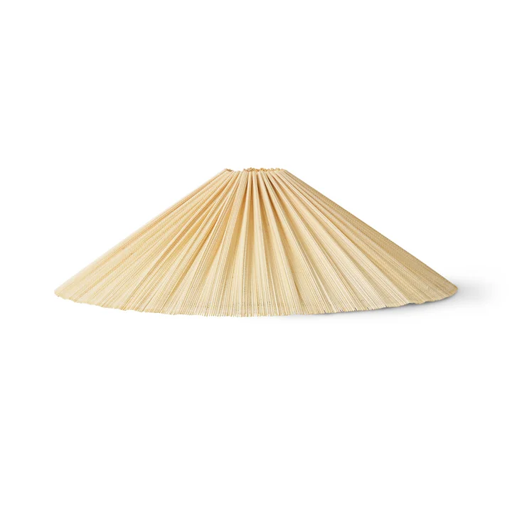 HKliving - Plisse Abat-jour, Ø 44 cm, ivory
