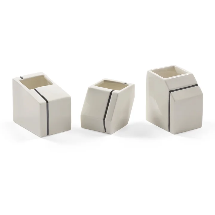 Serax - Silos Vase, mini, blanc (set de 3)
