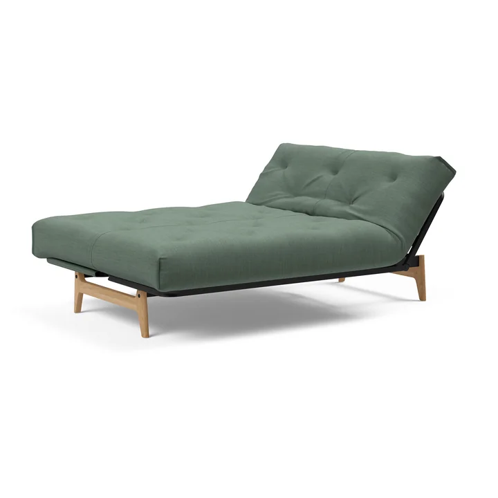 Innovation Living - Aslak 140 Canapé-lit, 200 x 81 cm, vert (518 Elegance Green )