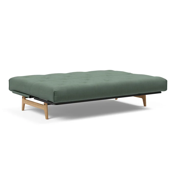 Innovation Living - Aslak 140 Canapé-lit, 200 x 81 cm, vert (518 Elegance Green )