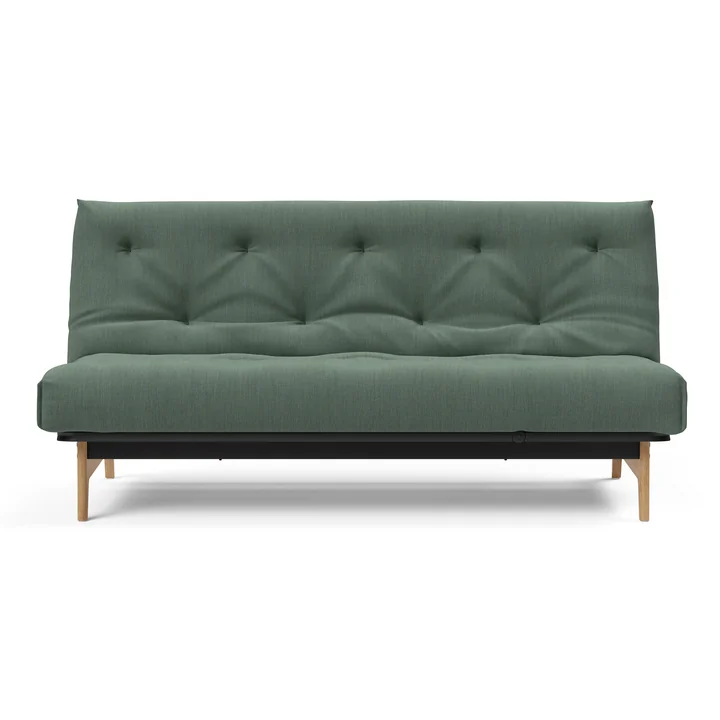 Innovation Living - Aslak 140 Canapé-lit, 200 x 81 cm, vert (518 Elegance Green )