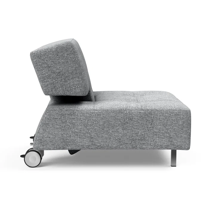 Innovation Living - Long Horn Deluxe Excess Fauteuil, gris (565 Twist Granite)