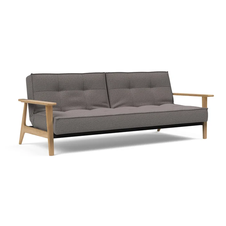 Innovation Living - Splitback Frej Canapé-lit, 232 x 99 cm, gris (521 Mixed Dance )