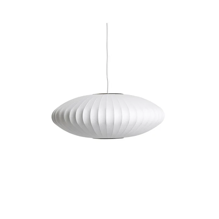Nelson Saucer Bubble Lampe à suspendre S, Ø 4 4. 5 x H 18 cm, blanc cassé de HAY