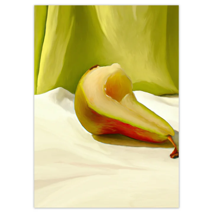 Paper Collective - Pear Poster, 100 x 140 cm
