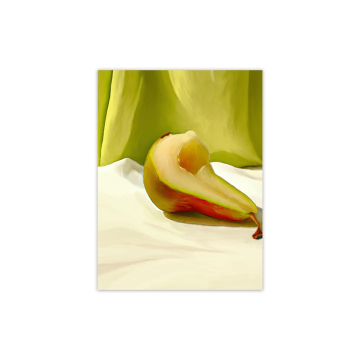 Paper Collective - Pear Poster, 30 x 40 cm
