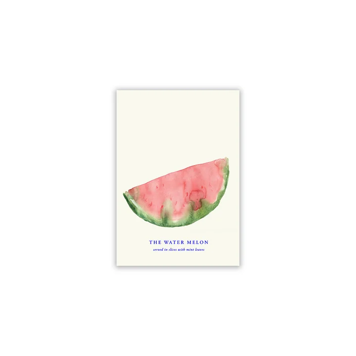 Paper Collective - The Watermelon Poster, A4