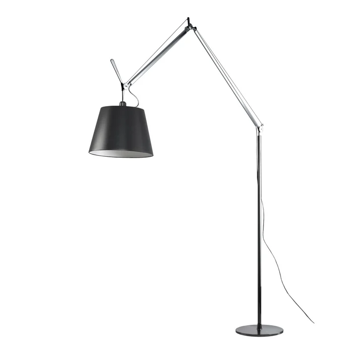 Artemide - Tolomeo Mega Lampadaire avec variateur, Ø 32 cm, noir