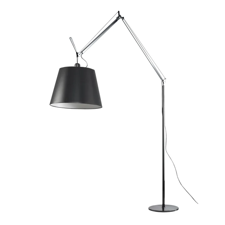 Artemide - Tolomeo Mega Lampadaire avec variateur, Ø 42 cm, noir