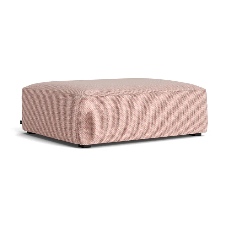 HAY - Mags Soft Ottoman S02 (S), rouge-blanc (Tartaglia 861) / Coutures : beige