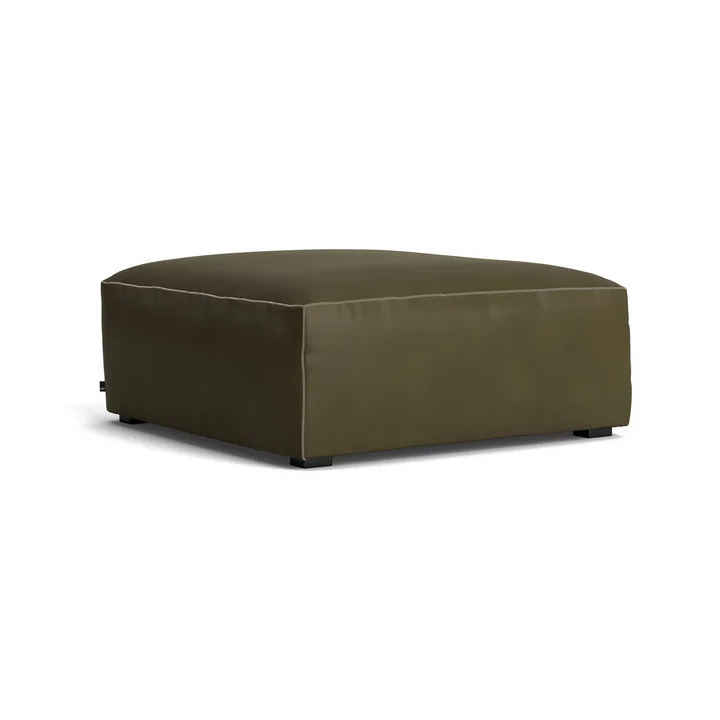 HAY - Mags Soft Ottoman S01 (XS), forest (Sense) / Coutures : beige