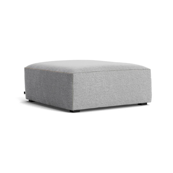 HAY - Mags Soft Ottoman S01 (XS), gris clair ( Hallingdal 130) / Coutures : beige
