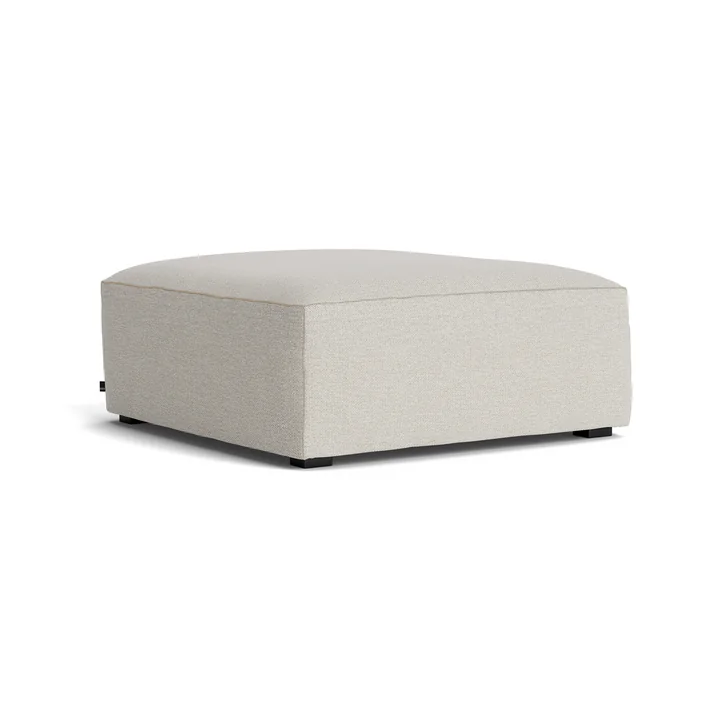 HAY - Mags Soft Ottoman S01 (XS), gris clair (Story 102) / Coutures : beige