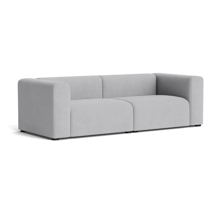 HAY - Mags Sofa 2,5 places, combinaison 1, gris clair ( Linara 443)