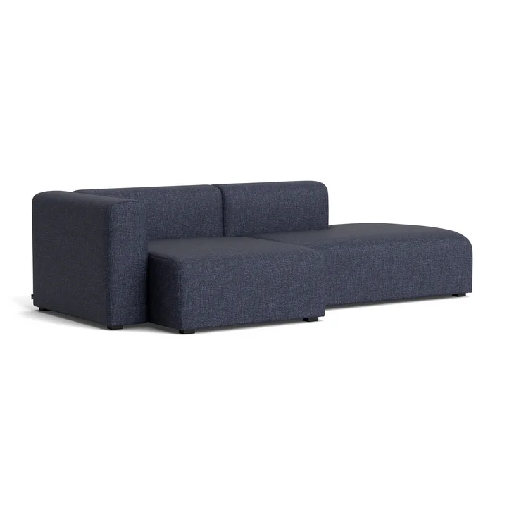 HAY - Mags Sofa 2,5 places, combinaison 3, accoudoir à gauche / gris foncé ( Overlap 03)