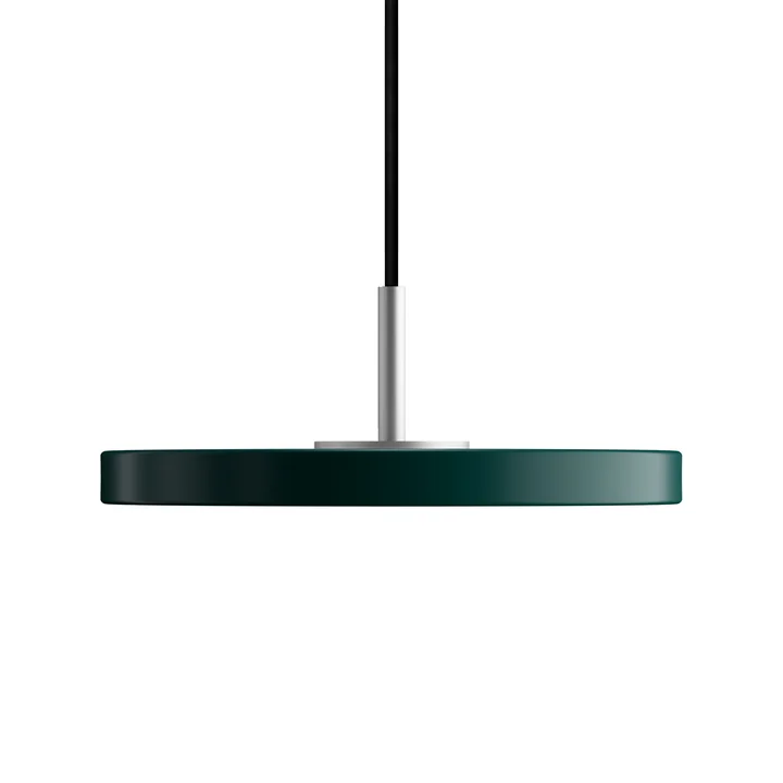 Umage - Asteria Micro Lampe LED suspendue V2, acier / forest green