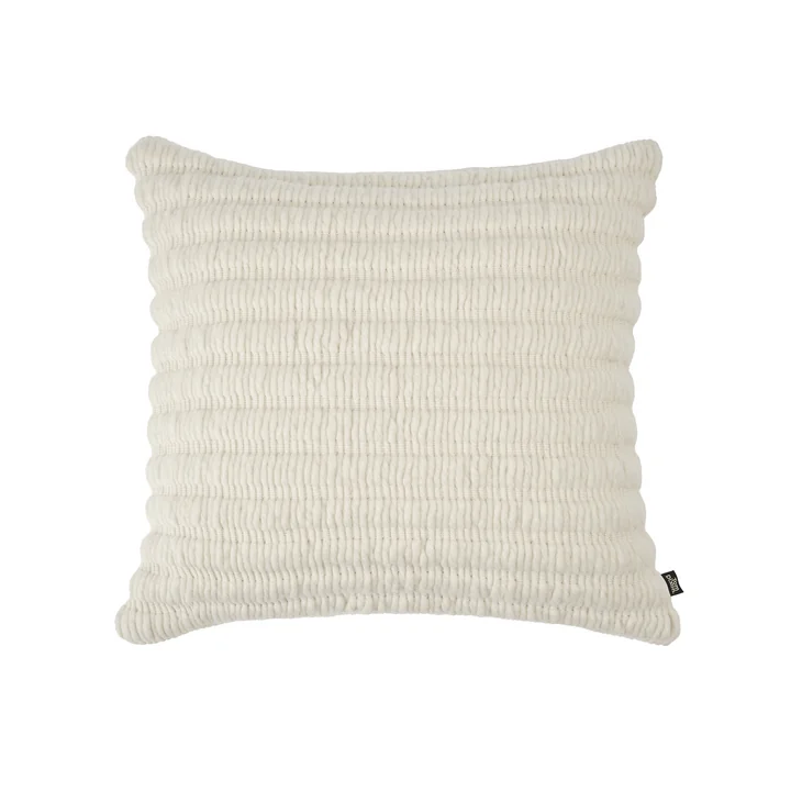 Tom Dixon - Ridge coussin, 45 x 45 cm, naturel