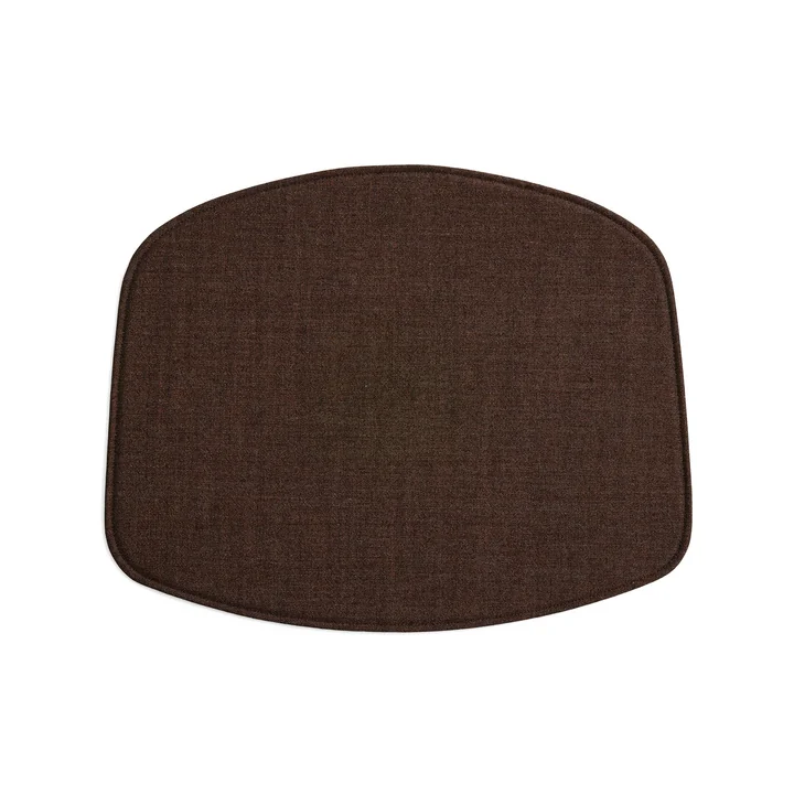 HAY - coussin d'assise pour chaise AAC sans accoudoirs, marron (Remix 356)